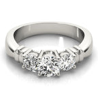 Three Stone Diamond Ring