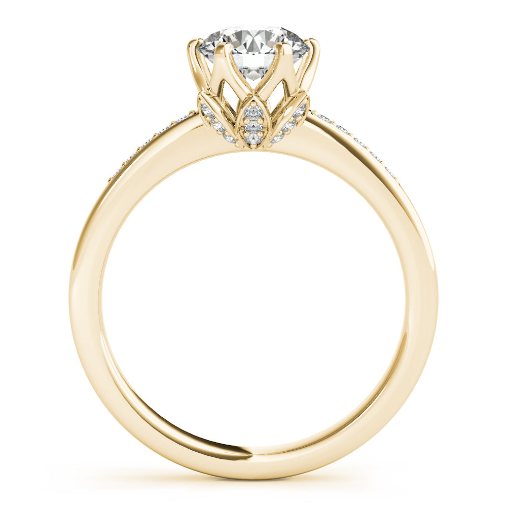 Single Row Diamond Ring