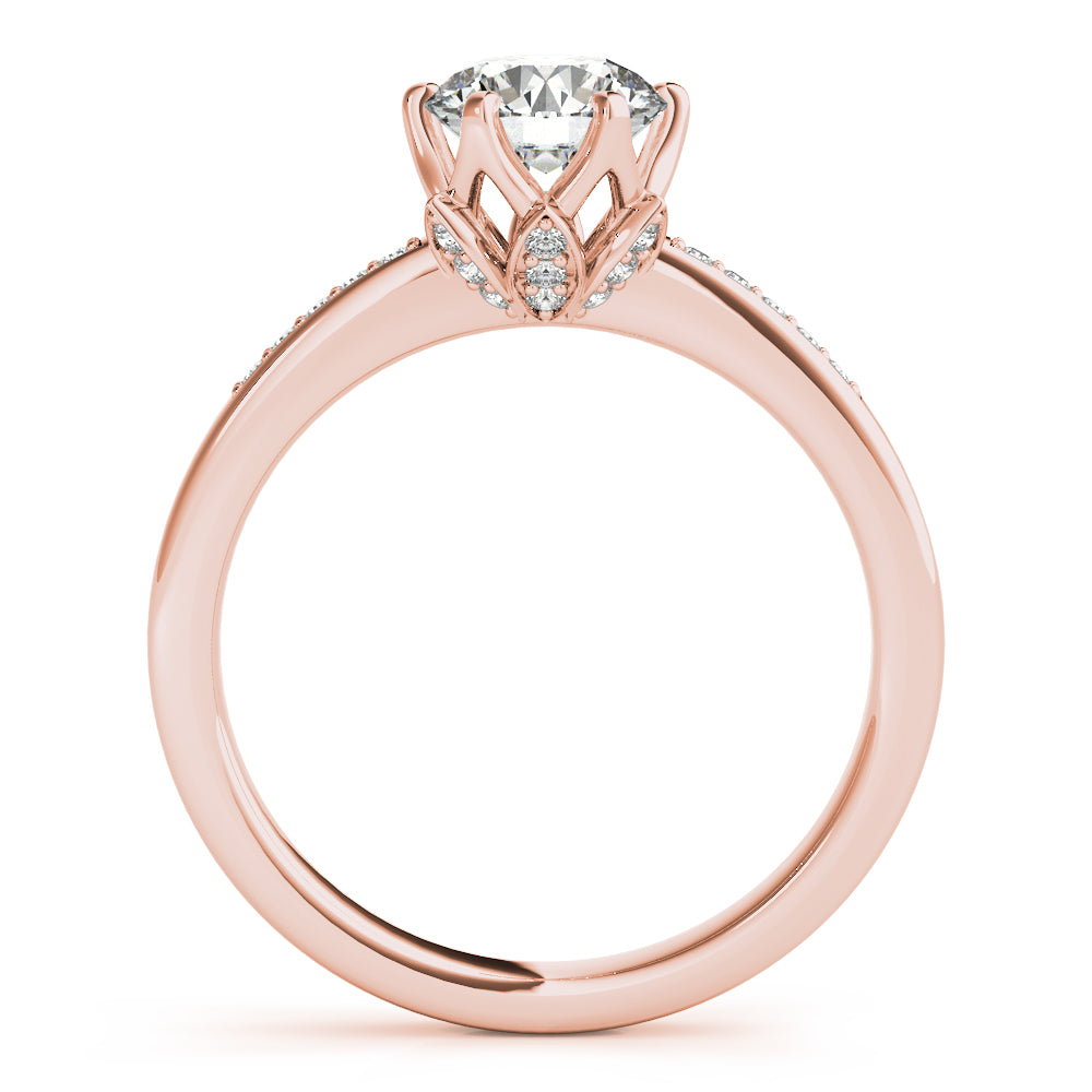 Single Row Diamond Ring