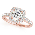Halo Diamond Ring