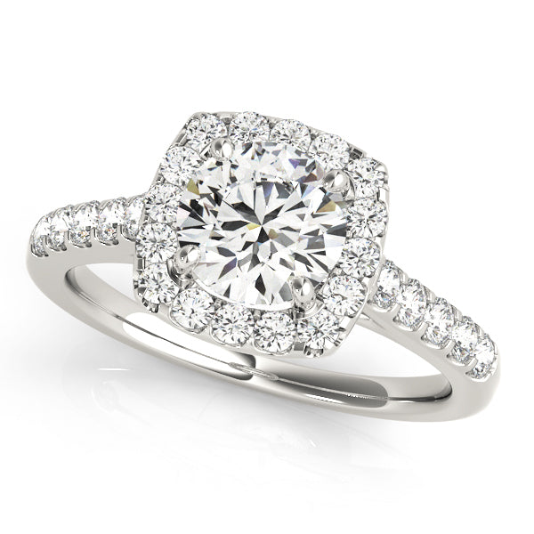 Halo Diamond Ring Imagen secundaria del producto
