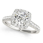 Halo Diamond Ring