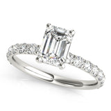 Single Row Diamond Ring