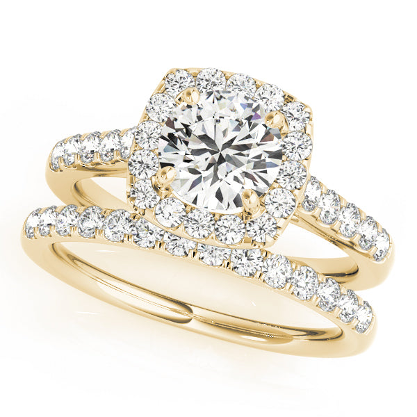 Halo Diamond Ring