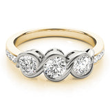 Three Stone Diamond Ring