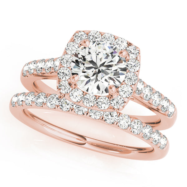 Halo Diamond Ring