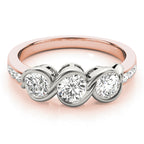 Three Stone Diamond Ring