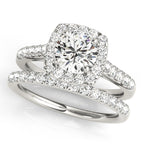 Halo Diamond Ring