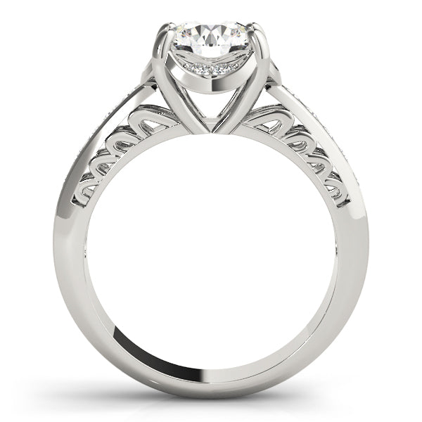 Single Row Diamond Ring