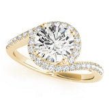 Bypass Diamond Ring