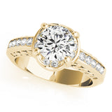 Single Row Diamond Ring