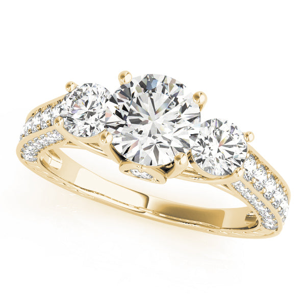 Three Stone Diamond Ring