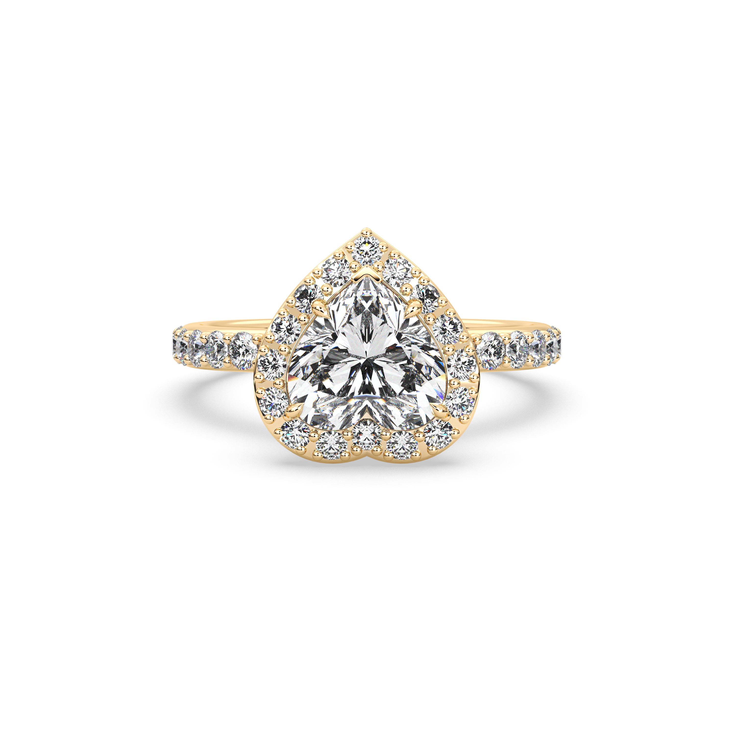Classic No 6. Eternal Heart Diamond Ring Imagen secundaria del producto