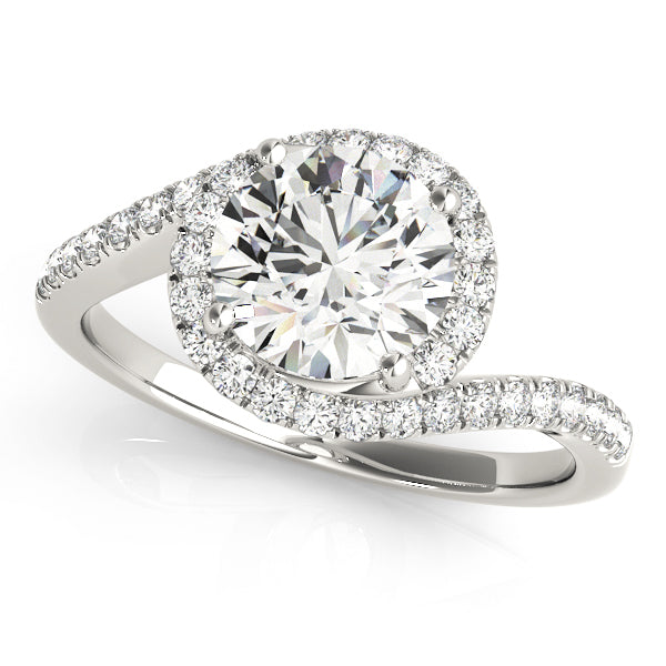 Bypass Diamond Ring