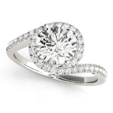 Bypass Diamond Ring