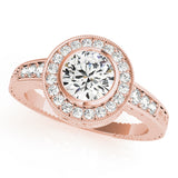 Halo Diamond Ring