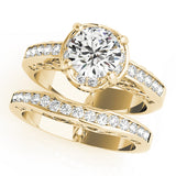 Single Row Diamond Ring