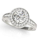 Halo Diamond Ring