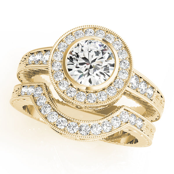 Halo Diamond Ring