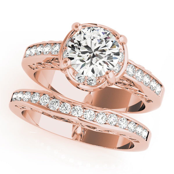 Single Row Diamond Ring