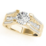 Multirow Diamond Ring