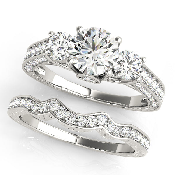 Three Stone Diamond Ring