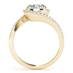 Bypass Diamond Ring