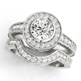 Halo Diamond Ring