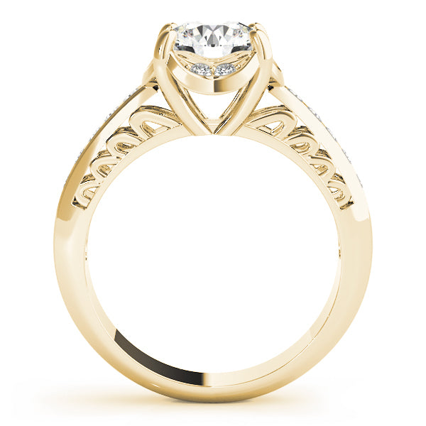 Single Row Diamond Ring