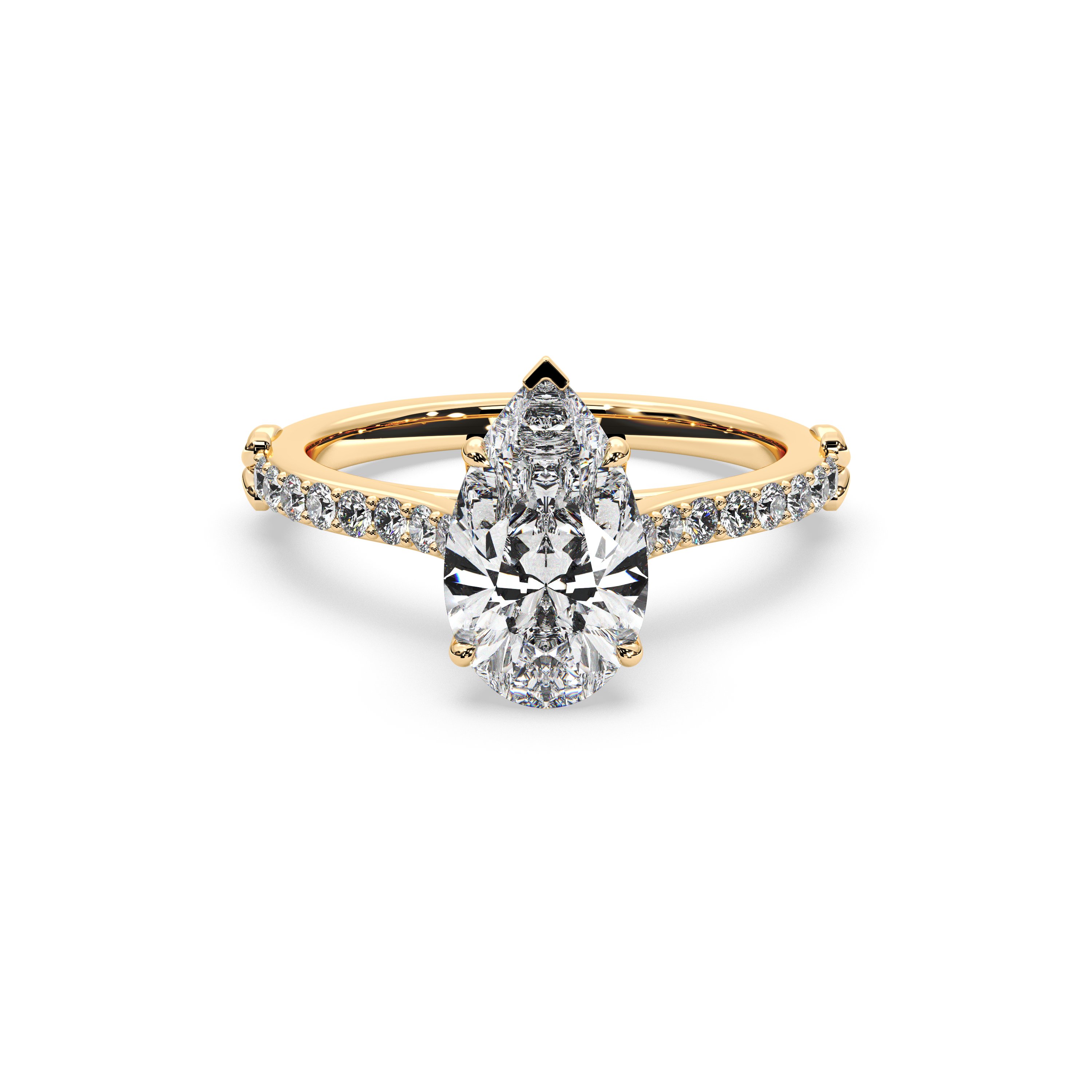 Classic No 4. Eternal Heart Diamond Ring Imagen secundaria del producto