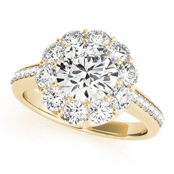 Halo Diamond Ring Imagen principal del producto