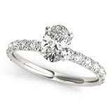 Single Row Diamond Ring