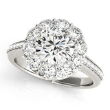 Halo Diamond Ring