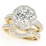 Halo Diamond Ring