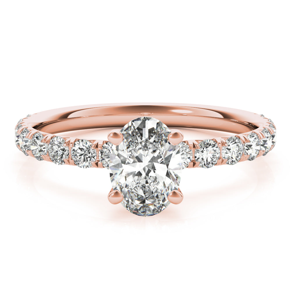 Single Row Diamond Ring