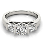 Three Stone Diamond Ring