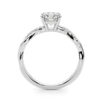 Single Row Diamond Ring