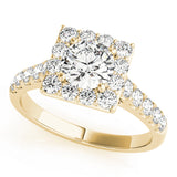 Halo Diamond Ring