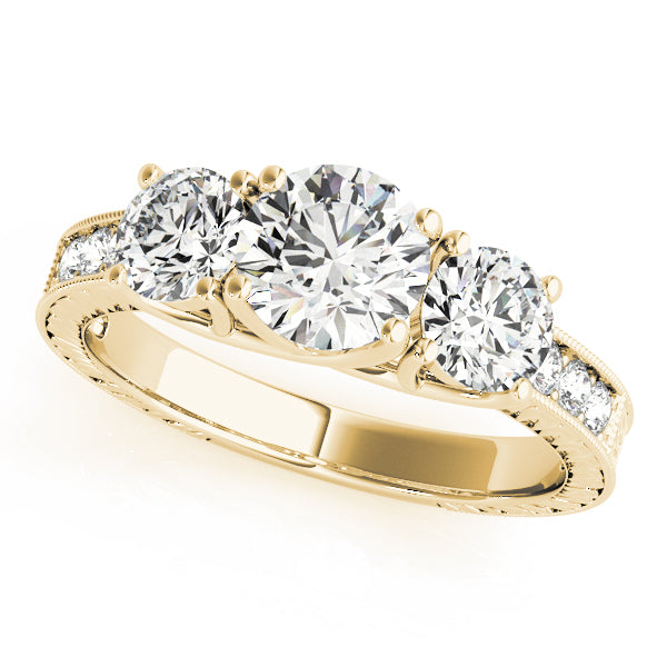 Three Stone Diamond Ring