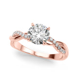 Single Row Diamond Ring