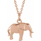 Elephant 16-18" Necklace