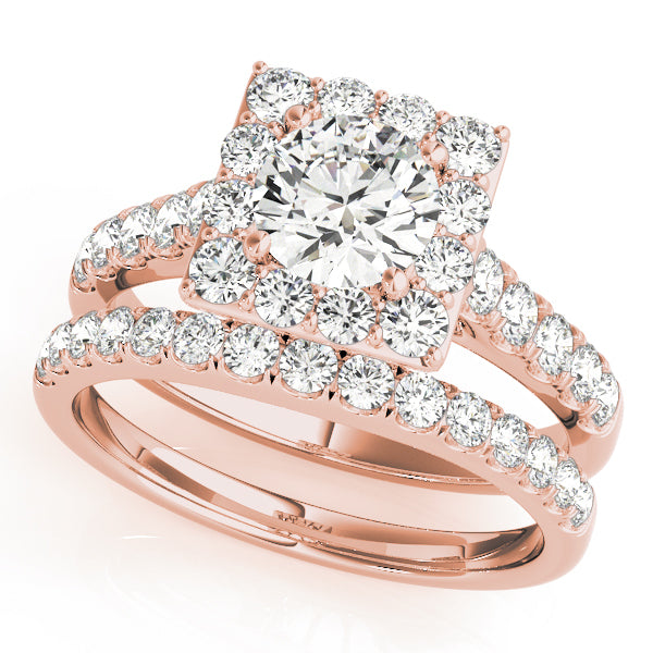 Halo Diamond Ring
