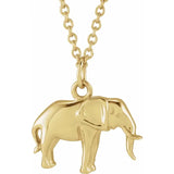 Elephant 16-18" Necklace