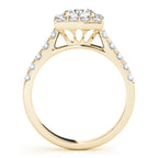 Halo Diamond Ring