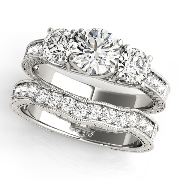 Three Stone Diamond Ring