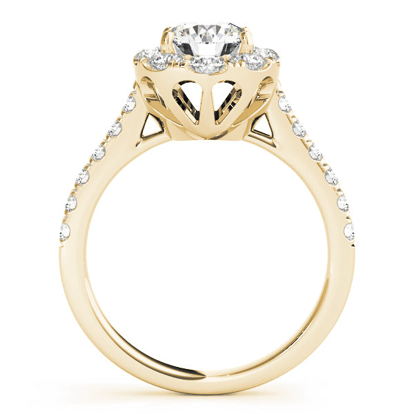 Halo Diamond Ring