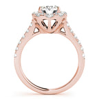 Halo Diamond Ring