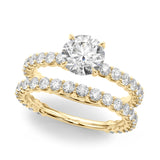 Single Row Diamond Ring