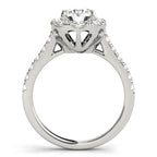 Halo Diamond Ring