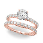 Single Row Diamond Ring